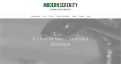 Desktop Screenshot of modernserenity.com